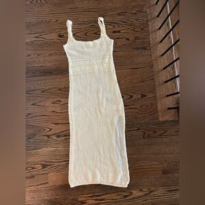 Tularosa Ivory Knit Dress